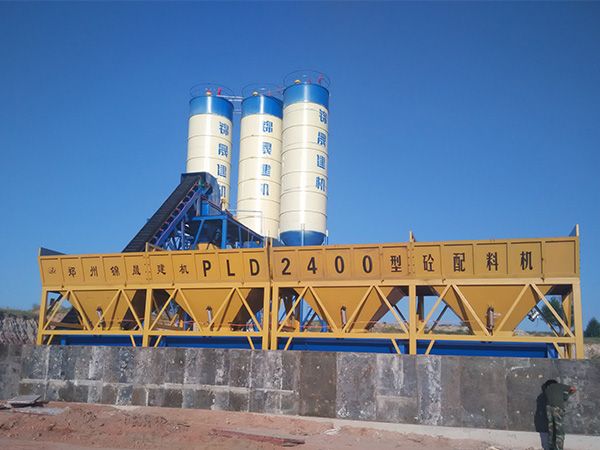 Hzs75 Concrete Batching Plant Concrete Mix Concrete Plant Design
