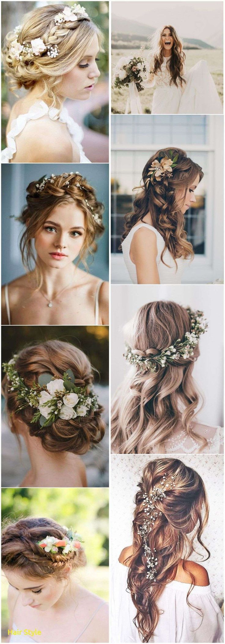 Frisches Boho-Strand-Hochzeits-Haar – Brautfrisur Frisches Boho-Strand-Hochzeits-Haar – Brautfrisur