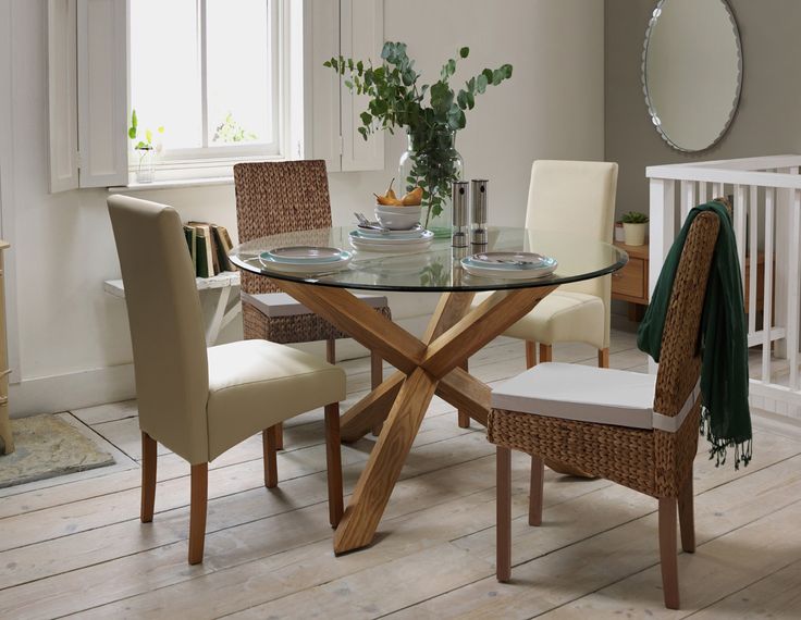Round Glass Dining Room Tables best 25+ glass round dining table ideas on pinterest | glass Round Glass Dining Room Tables best 25+ glass round dining table ideas on pinterest | glass