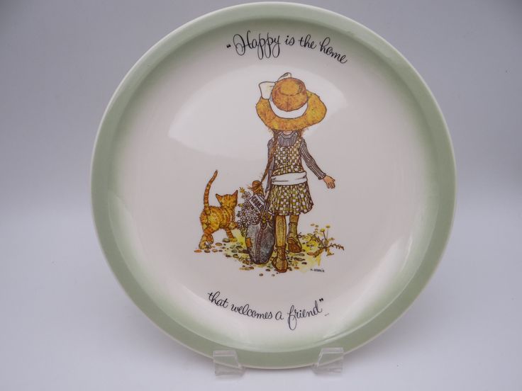 Vintage Hobby Lobby Collector Plate "Happy is the Home that a