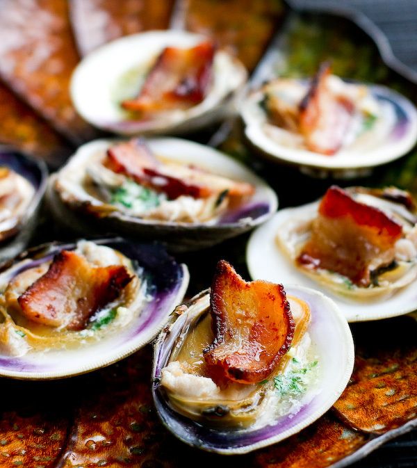 Clams casino soup