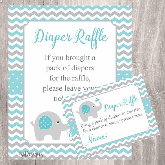 raffle sign ideas