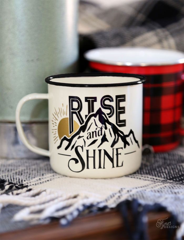 Coffee Mug Design Ideas coffee mug design 1b Rise And Shine Free Silhouette Cut File Coffee Mug Design Ideas design a mug use a sharpie then bake at 350 degrees for 30 minutes Rise And Shine Free Silhouette Cut File