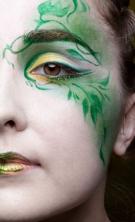 Grüne Reben Augen Make-up ... - Make-up Geheimnisse