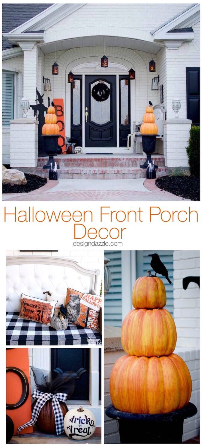 Halloween Front Porch Home Depot Style Challenge Halloween Front Porch Home Depot Style Challenge