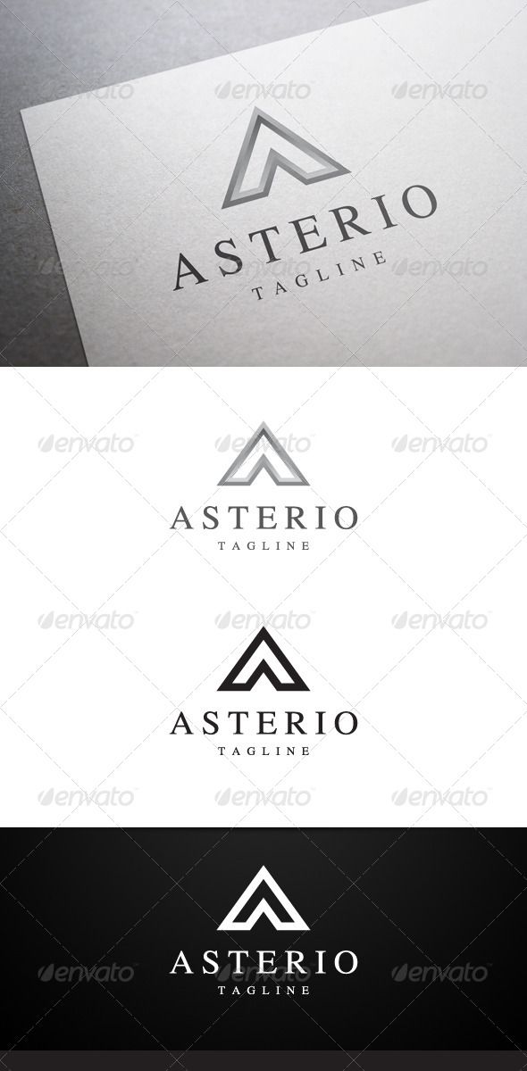 Description Asterio A Letter Logo is a multipurpose logo. This logo can be used by law office, golf club, hotel, restaurant, etc.W