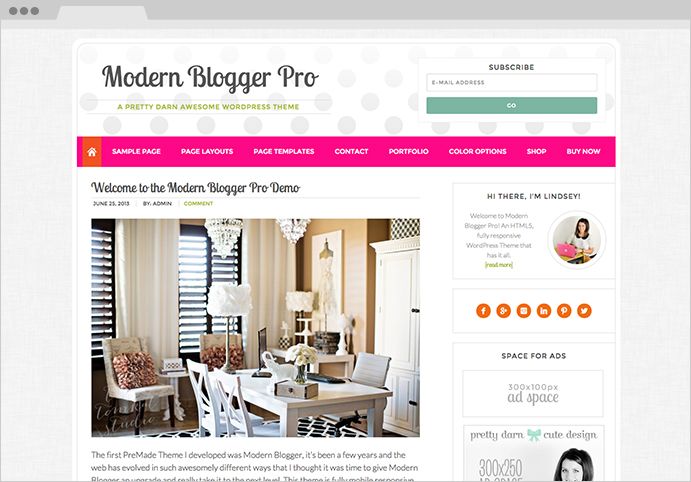 24 best Feminine Genesis WordPress Themes images on Pinterest ... 24 best Feminine Genesis WordPress Themes images on Pinterest ...