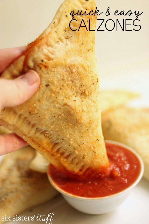 Quick and Easy Calzones