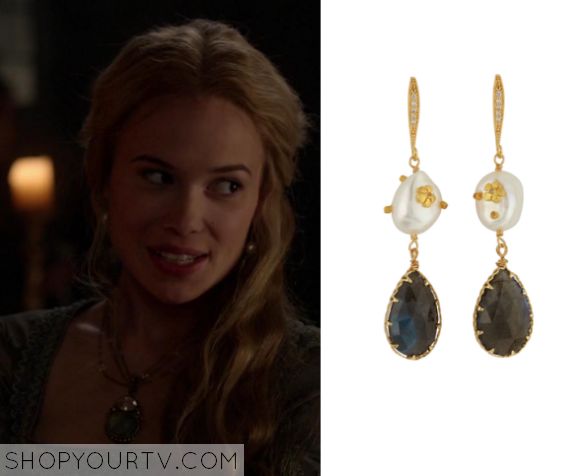 reign season 3 episode 1 greer s green stone drop earrings reign