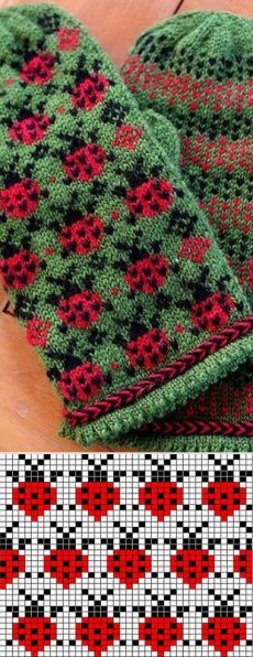 Modell Marienkäfer #knittingmodelideas #marienkafer #modell