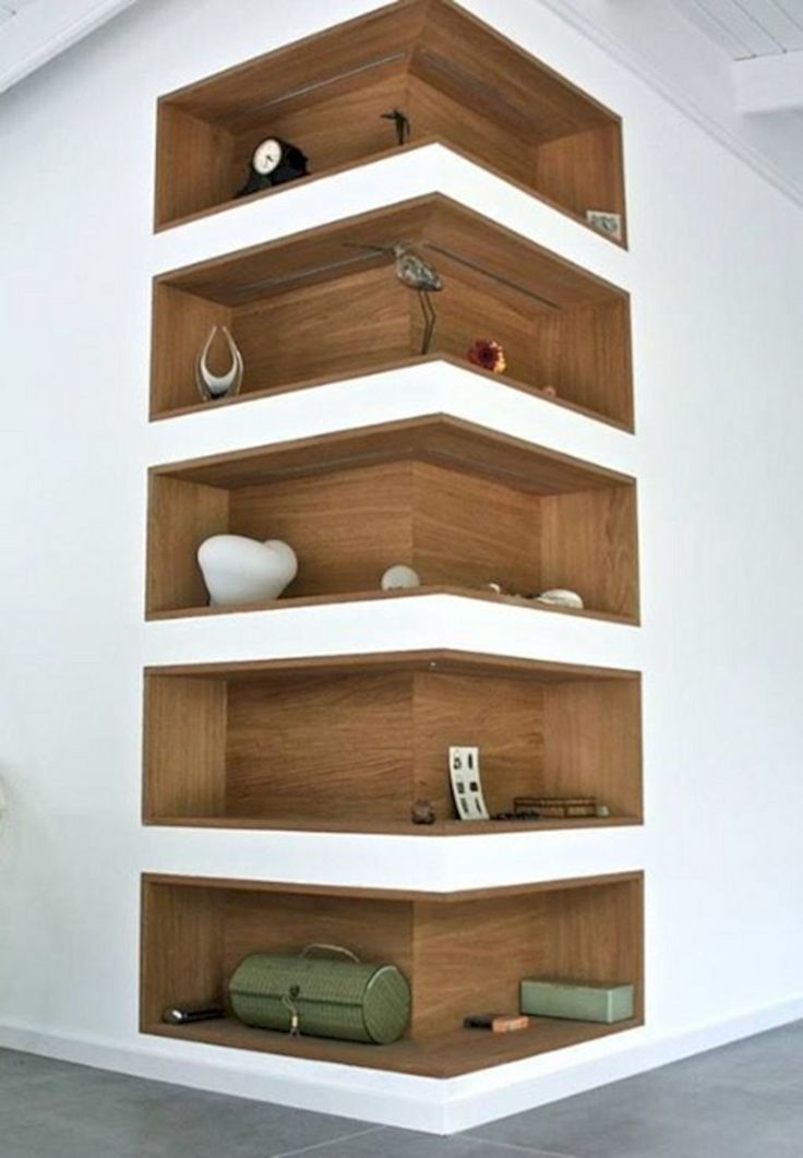 Space Saving Corner Shelf Design Ideas Diy傢俱 Home Decor