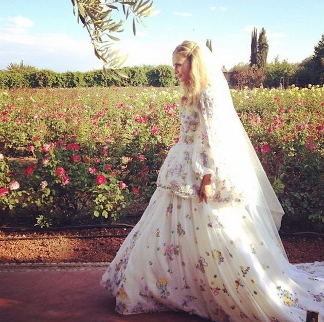 10 Of The Most Stylish Celebrity Weddings Of 2014 | Celebrity ...