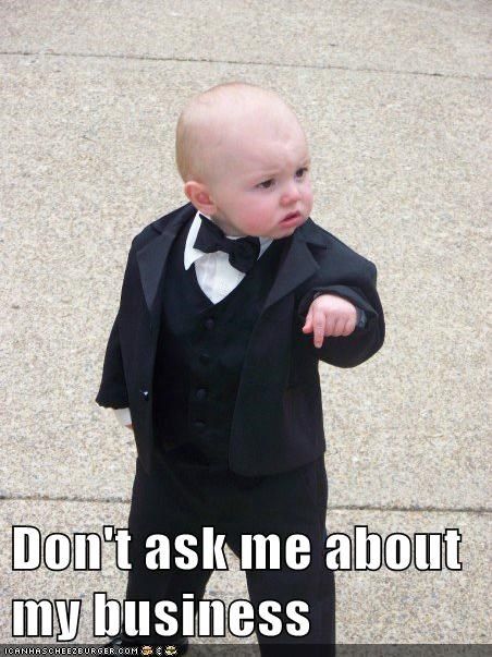 "Don't ask me about my business."-The Godfather | Teacher memes