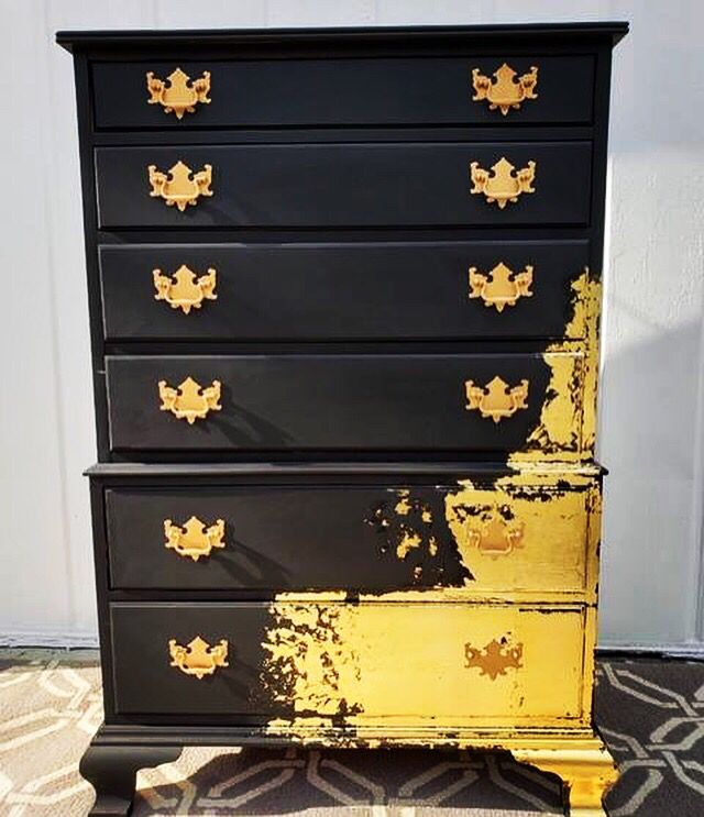 Just Black Mudpaint Clay Based Furniture Paint In 2020 Gold Mudpaint Clay Based Furniture Paint