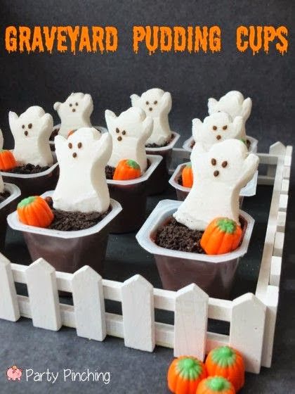 graveyard pudding cups ghost pudding cups halloween party for kids easy halloween dessert ideas halloween party ideas for children powers powers eckert