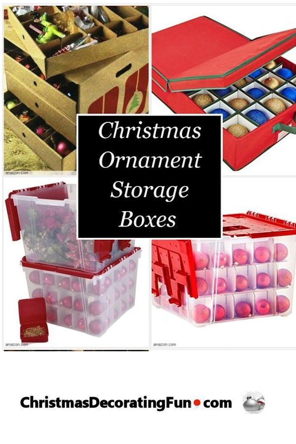 Christmas Ornament Storage Boxes Christmas! Pinterest Are you looking for Christmas ornament storage boxs with 40 compartments? Look no further! - Christmas Ornament Storage Boxes Christmas! Pinterest