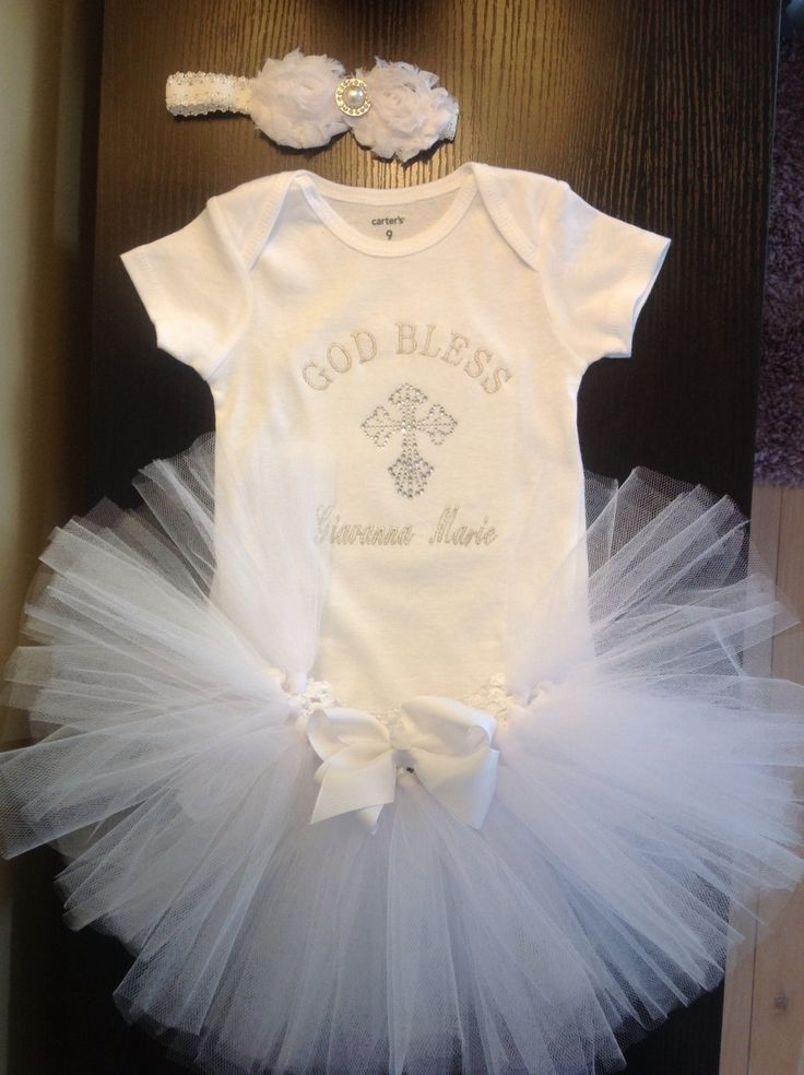 Baby Girl Christening Tutu Outfit by LittleGraceBowtique on Etsy, 53.