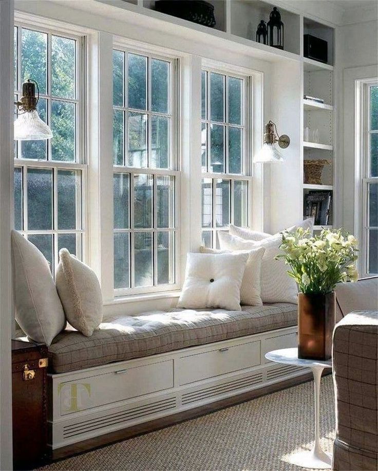 How to Decorate a kitchen bench seat under window that will blow your