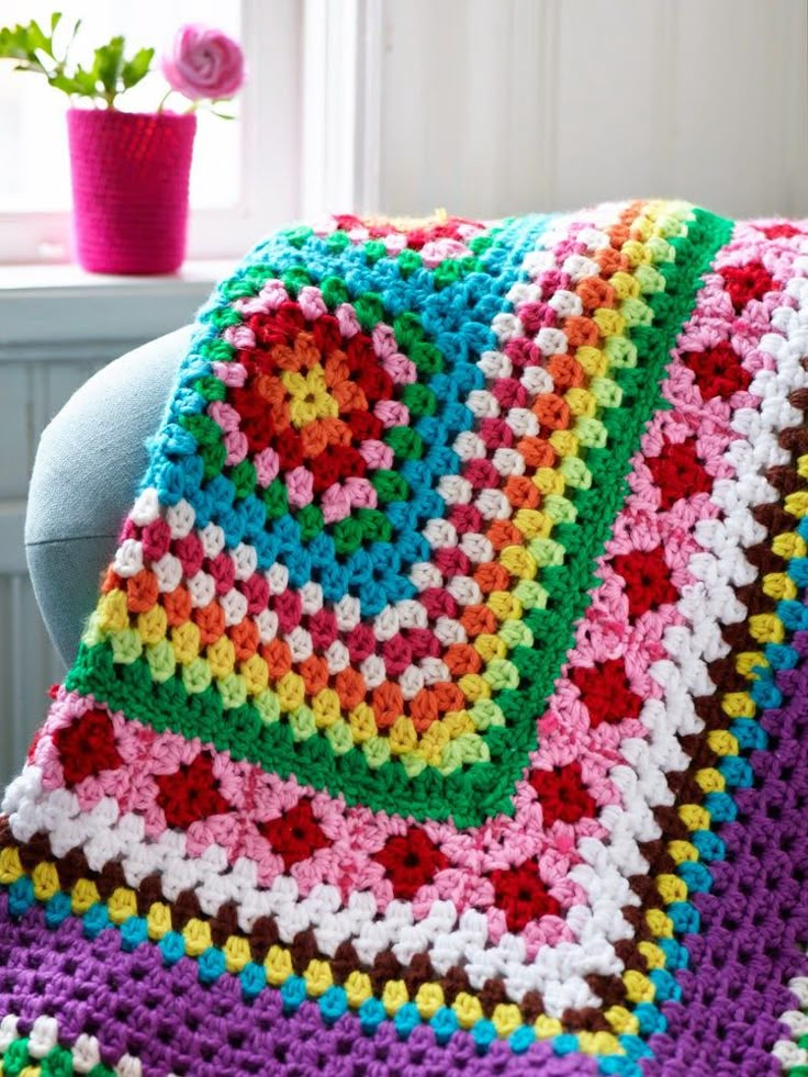 Nice Ass Porn Crocheting Instructions On Granny Squares