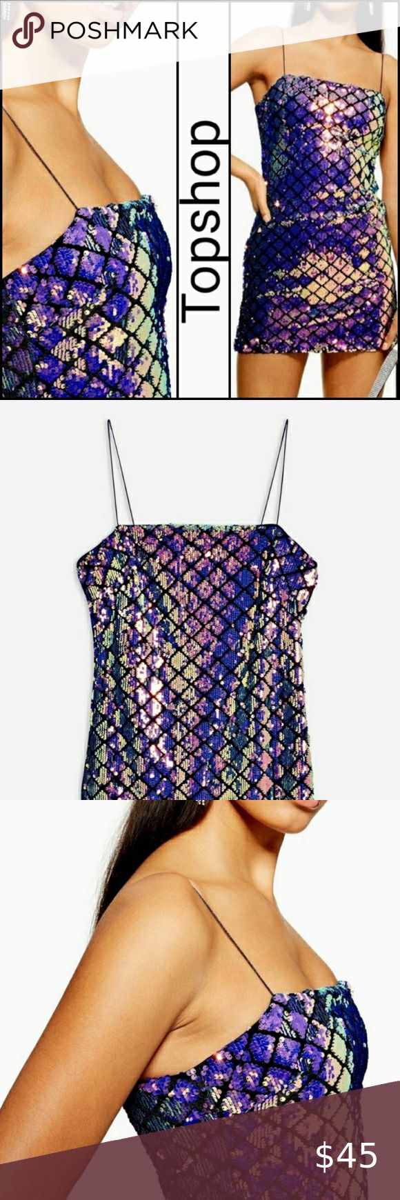🆕️ TOPSHOP Diamond Sequin Mini Slip Dress! | Mini slip dress, Top shop dress, Sequin mini 🆕️ TOPSHOP Diamond Sequin Mini Slip Dress! | Mini slip dress, Top shop dress, Sequin mini