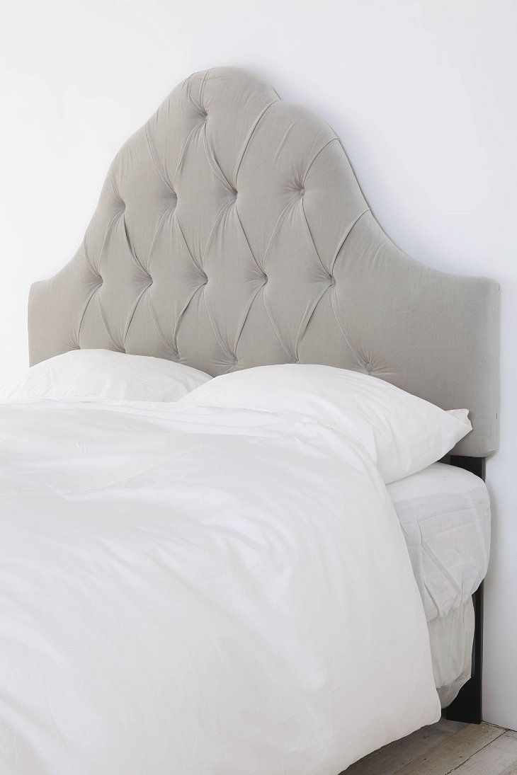 Best 25 Velvet Tufted Headboard Ideas On Pinterest Velvet Tufted Headboard Light Grey