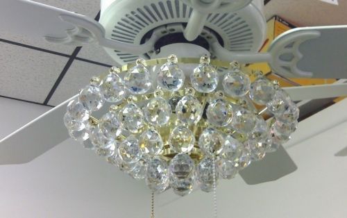 Acrylic Crystal Chandelier Type Ceiling Fan Light Kit Lighting Acrylic Crystal Chandelier Type Ceiling Fan Light Kit Lighting Pinterest And Kits