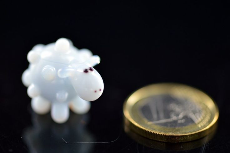 Schaf Mini Glas Weiß 2 - Glasfigur Miniatur Weißes Schaf Lamm - küchenrückwand glas beleuchtet Schaf Mini Glas Weiß 2 - Glasfigur Miniatur Weißes Schaf Lamm - küchenrückwand glas beleuchtet