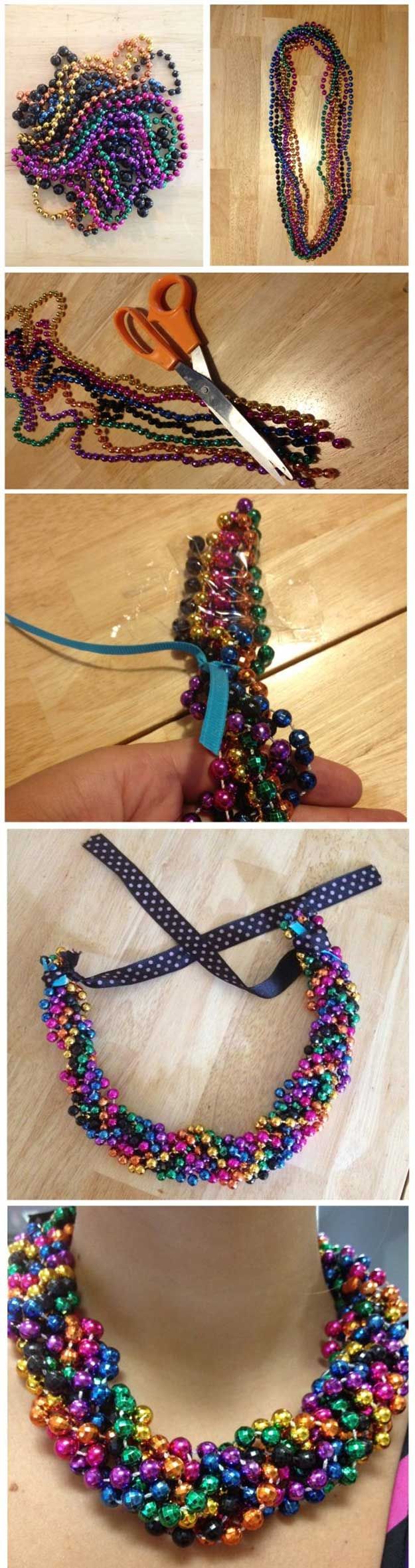 Diy Statement Necklace 23 Festive Fat Tuesday Ideas Mardi Gras Party Fun Diy Diy Statement Necklace 23 Festive Fat Tuesday Ideas Mardi Gras Party Fun Diy