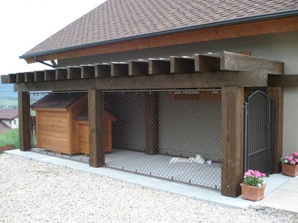Dog Kennel Inside Garage Dog Kennel Inside Garage