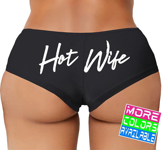 Lingerie shorts curly cuckold