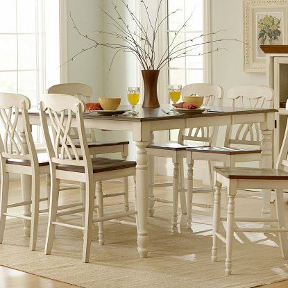 Weston Home Ohana Counter Height Dining Table With Leaf Weston Home Ohana Counter Height Dining Table With Leaf