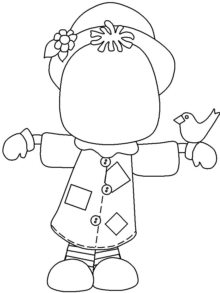 printable scarecrow templates