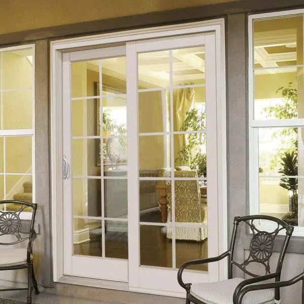 Mp Doors 60 In X 80 Smooth White Left Hand Composite Sliding Patio Door With 10 Lite Gbg G5068l002w2 2022 French Exterior Glass Glass Doors Patio, Masterpiece Sliding Glass Door Reviews