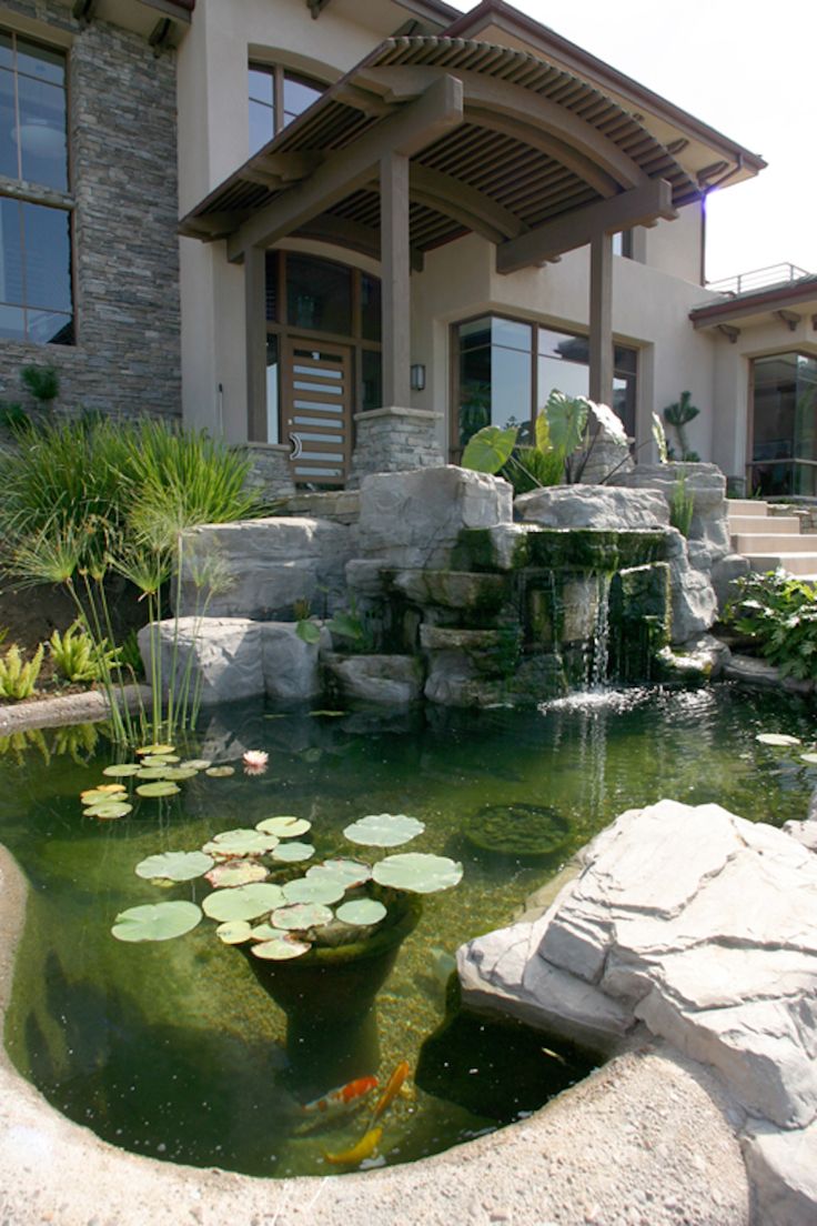 pool water features waterfalls in san diego escondido pool water features ponds backyard water features