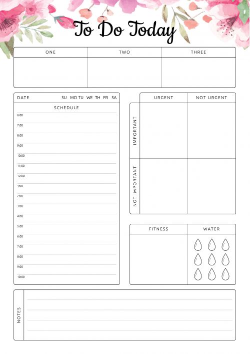 The Ultimate List of Free Planner Printables - Organized Chaos