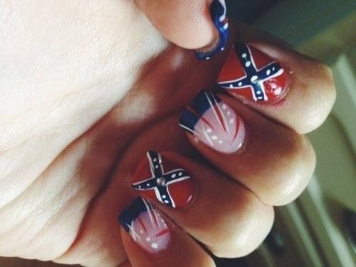Confederate Flag Nails Confederate Nails Nail Art Pinterest Confederate Flag Nails | Confederate nails | Nail Art | Pinterest | Nails, Flag nails and Nail designs - Confederate Flag Nails Confederate Nails Nail Art Pinterest
