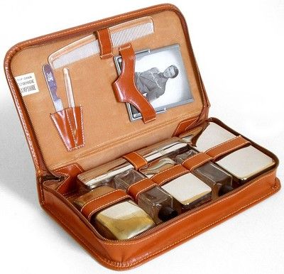 106 Best Leather Toiletry Bags Images On Pinterest Wash 1940s Men S Toiletry Kit