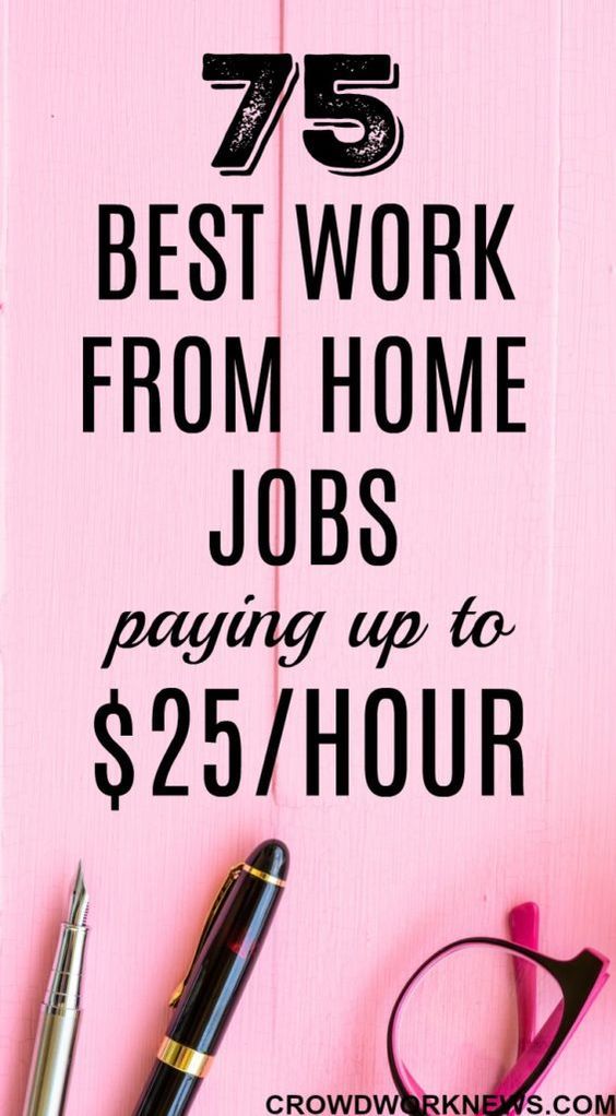 75 Best Work From Home Jobs Hiring Now that Pay Up To 25/hr in 2019 75 Best Work From Home Jobs Hiring Now that Pay Up To 25/hr in 2019