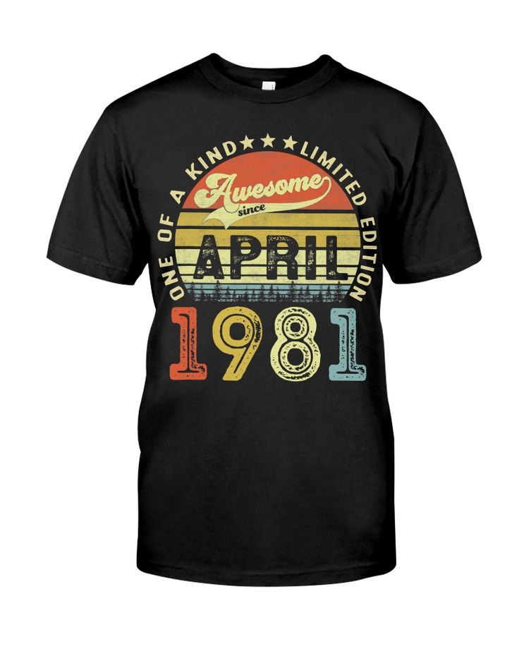 Camisetas Sin Mangas 40 Year Old Bday Awesome Since 1981 Camisetas Sin Mangas 40 Year Old Bday Awesome Since 1981