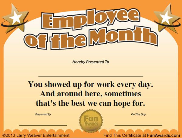 employee of the month frame template rome fontanacountryinn com employee of the month certificate template free