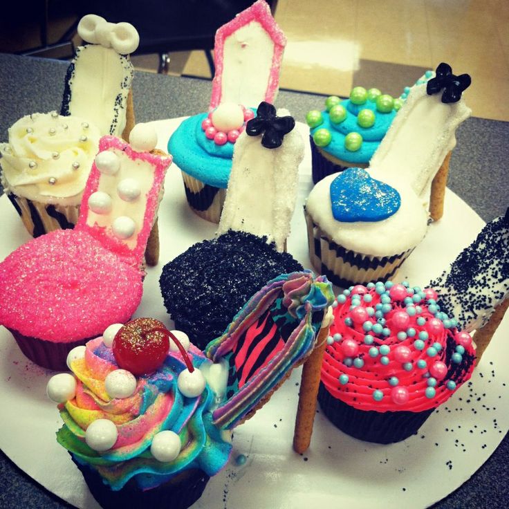 High Heel Shoe Cupcakes High Heel Shoe Cupcakes