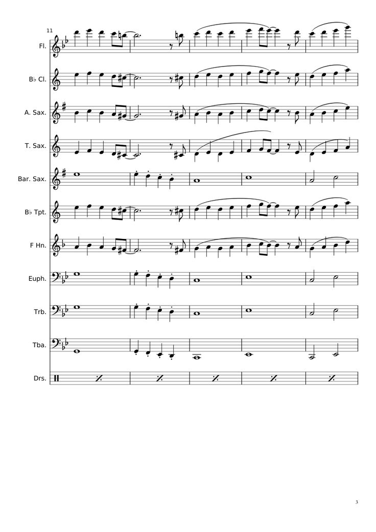 Spooky Scary Skeletons sheet music composed by Arranged by Tom – 3 of 5