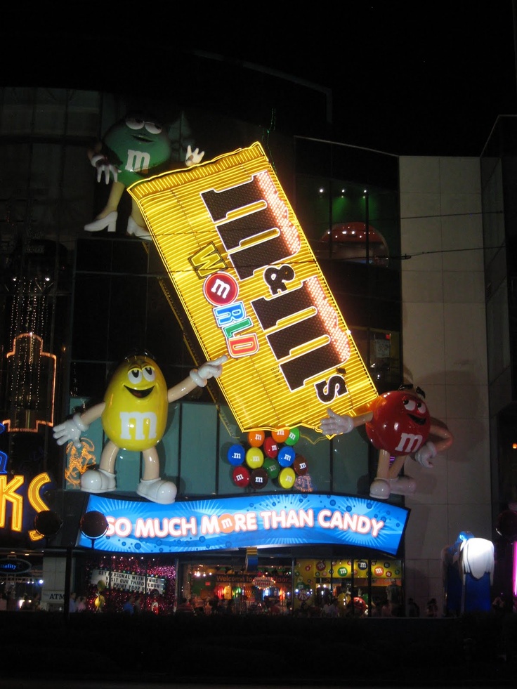 mandm world vegas