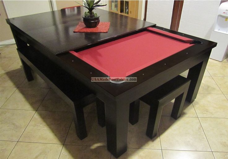 OMG! I want this! Pool table/Dining room table combo. | For the ... OMG! I want this! Pool table/Dining room table combo. | For the ...