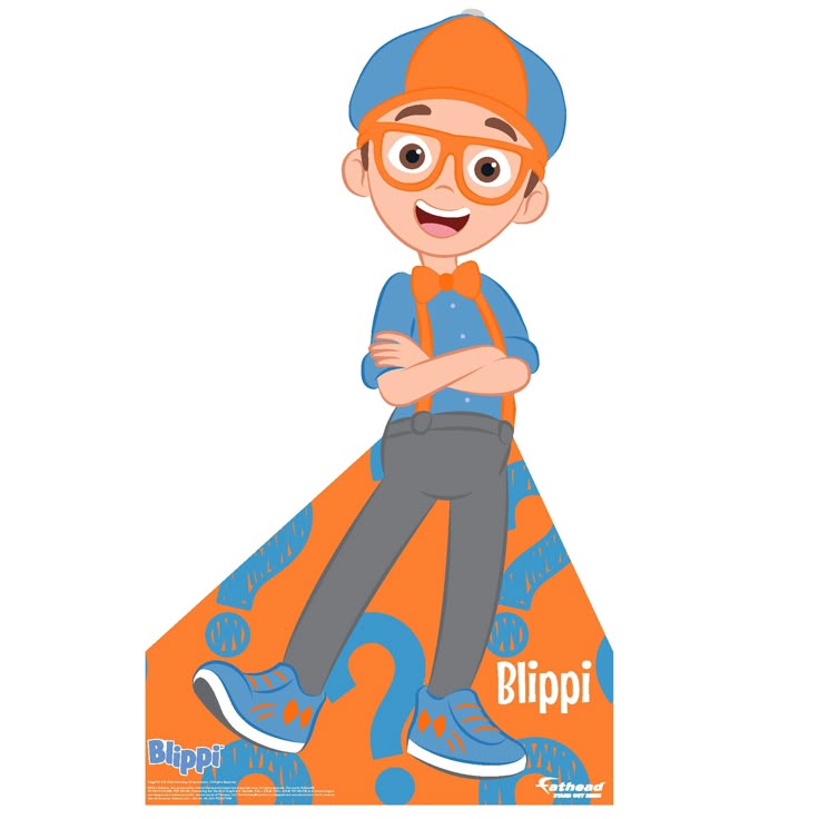 Blippi StandOut Mini Cardstock Cutout Officially Licensed Blippi Sta pastel-unicorn-drip-and-rosette-birthday-cake-pastalar-ekerlemeler