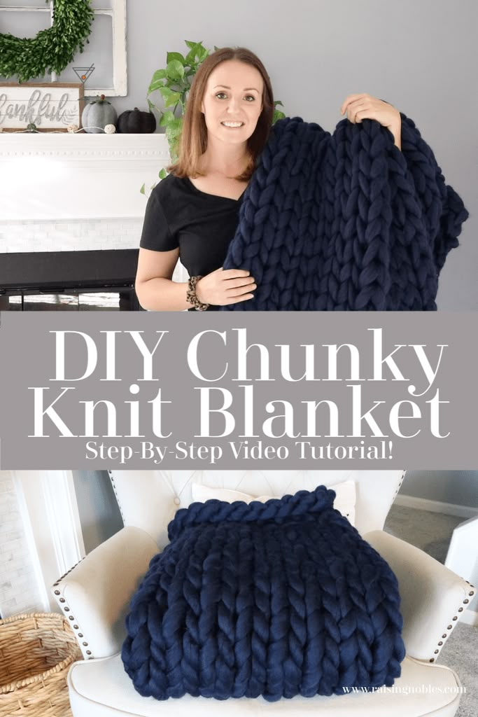 Wool to make chunky blanket sale