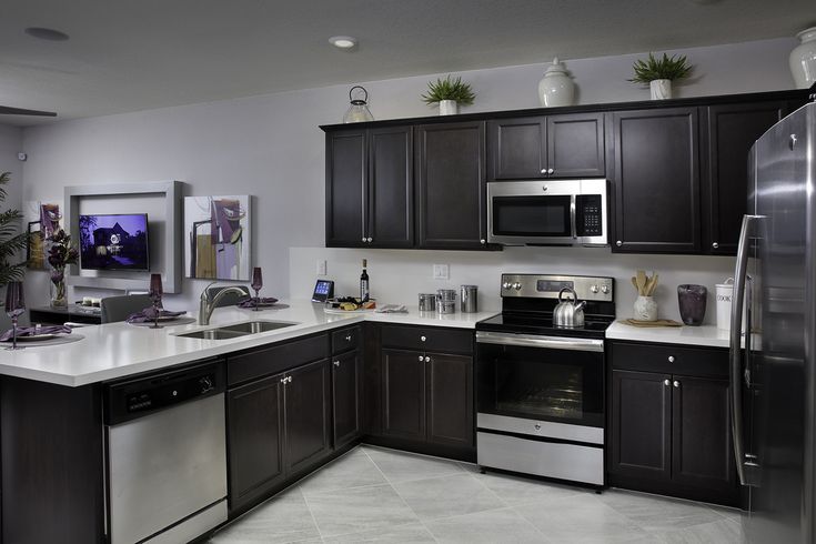 Would Dark Kitchen Cabinets Be A Delight Instead Of Ones That Are White Aquabella In Hialeah Fl Range Hood Dark Kitchen Cabinets, Kitchen Cabinets Hialeah Gardens Fl