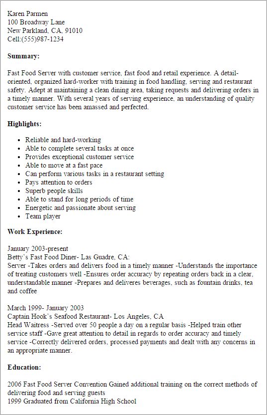 The 25+ best Resume helper ideas on Pinterest Cv format for job - resume for restaurant waitress The 25+ best Resume helper ideas on Pinterest Cv format for job - resume for restaurant waitress