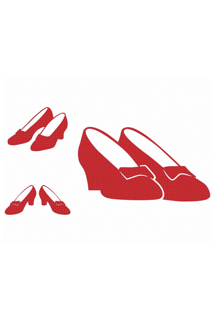 Ruby Red Slippers Cricut Ruby Red Slippers SVG Bundle Ruby Red Slippers Cut File Ruby Red Slippers Clipart Ruby Red Slippers Svg