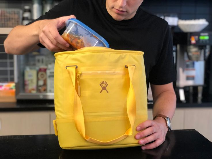 Hydro Flask’s 8liter insulated tote is the perfect size to bring lunch